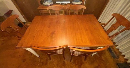 Ethan allen dining table with - ethan,